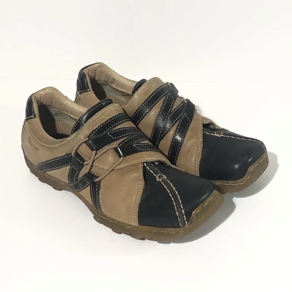 Vintage Y2K Unisex Dr. Martens 8B25 Tan Brown Leather Comfort Shoes AW501 US 6